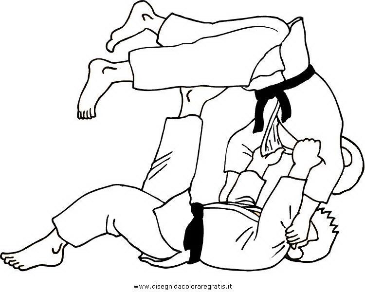 Judo coloring pages for kids artes marciais judã figuras para colorir