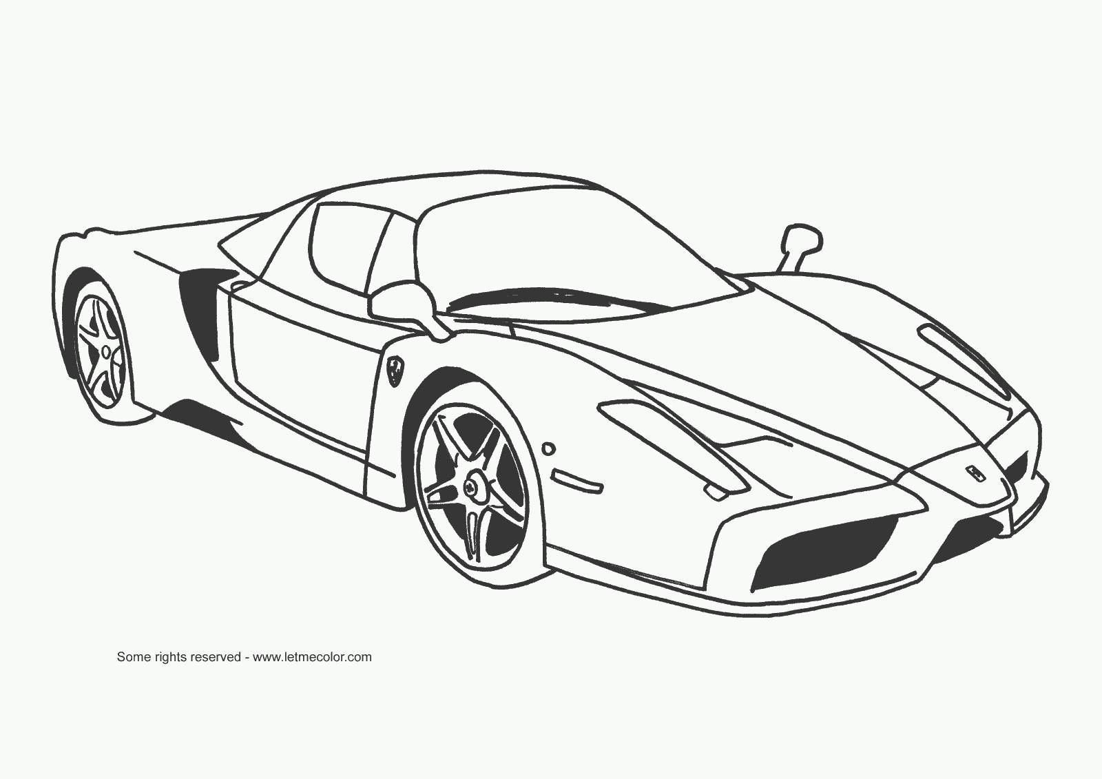 Download or print this amazing coloring page ferrari coloring pages only coloring pages cars coloring pages race car coloring pages pictures of sports cars