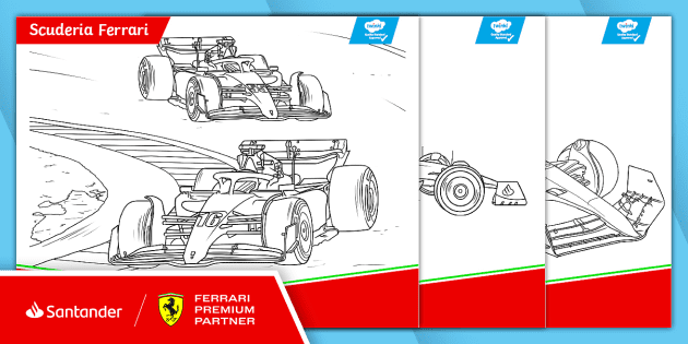 Free scuderia ferrari loring sheets teacher made