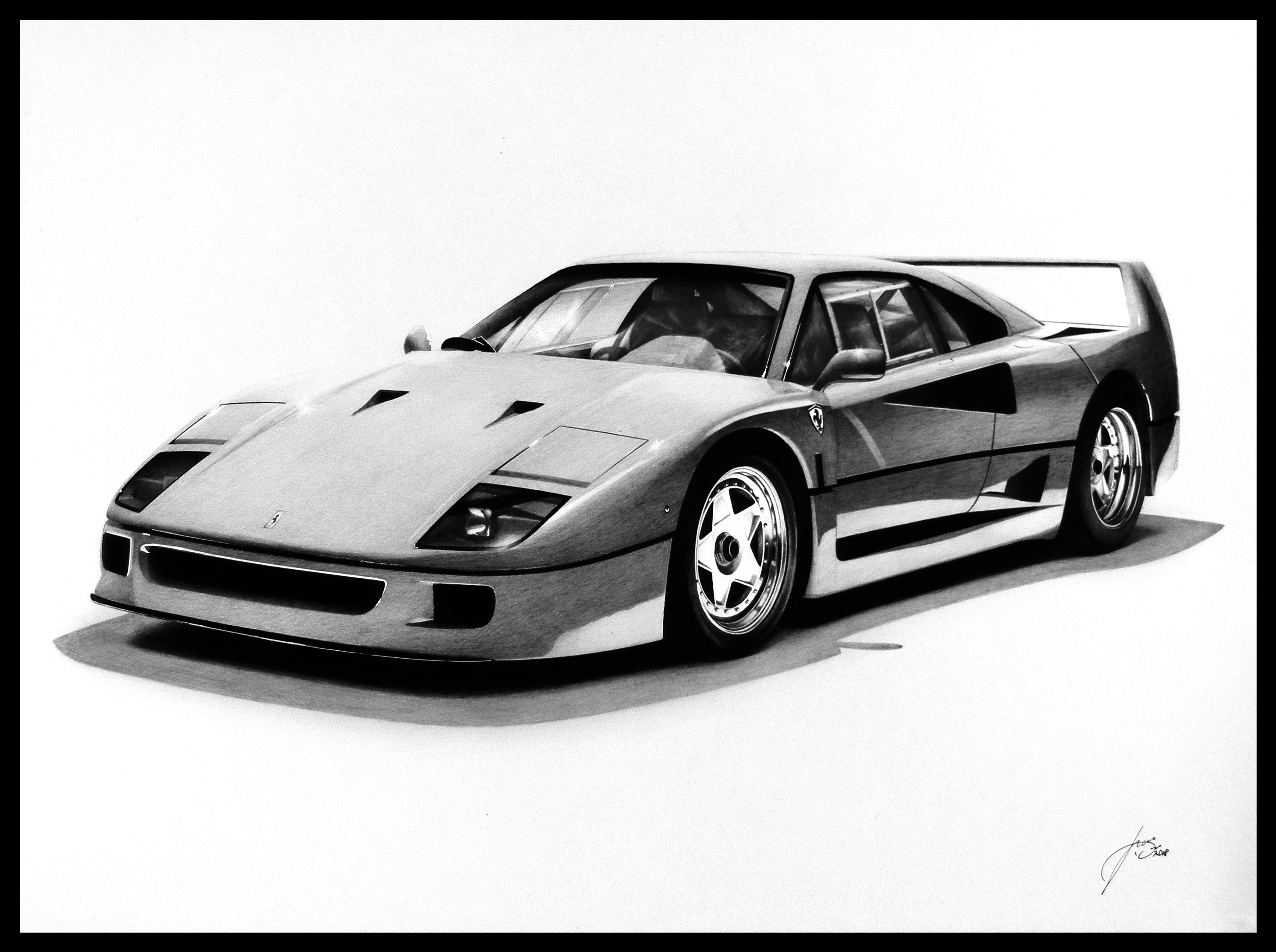 My drawing of ferrari f rcarporn