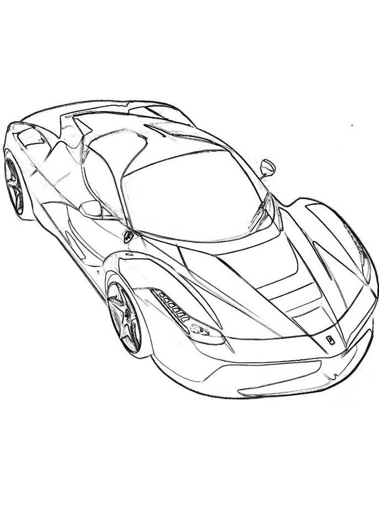 Ferrari coloring pages pdf ferrari is one of the manufacturers of supercar cars originating from italy andâ cars coloring pages race car coloring pages ferrari