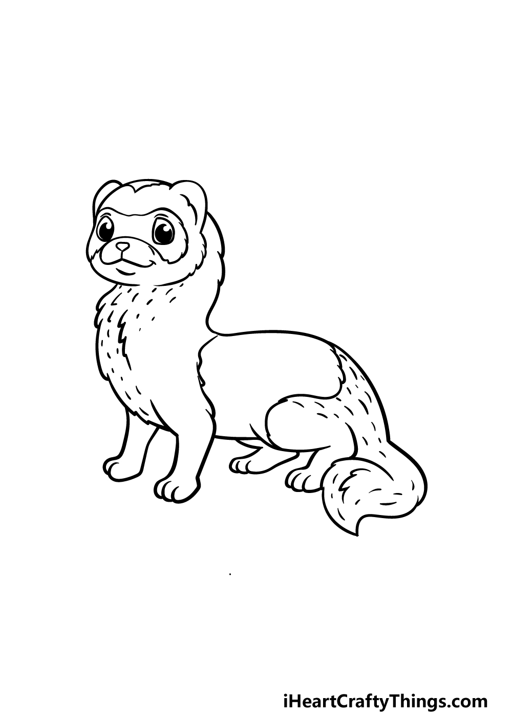Ferret drawing