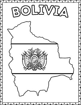 Spanish speaking countries maps coloring pages celebrate hispanic heritage