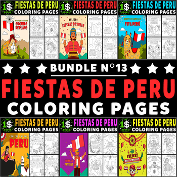 Fiestas patrias de peru coloring pages july holiday coloring sheets