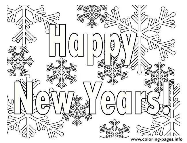 Print printable new years coloring pages new year coloring pages new years eve colors happy new year signs