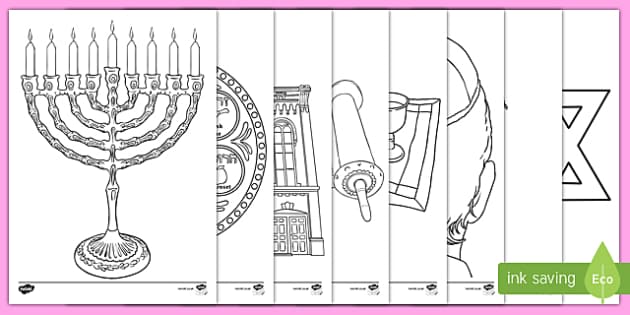 Judaism mindfulness coloring pages teacher