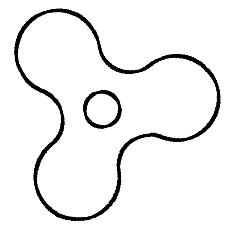 Fidget spinner coloring pages