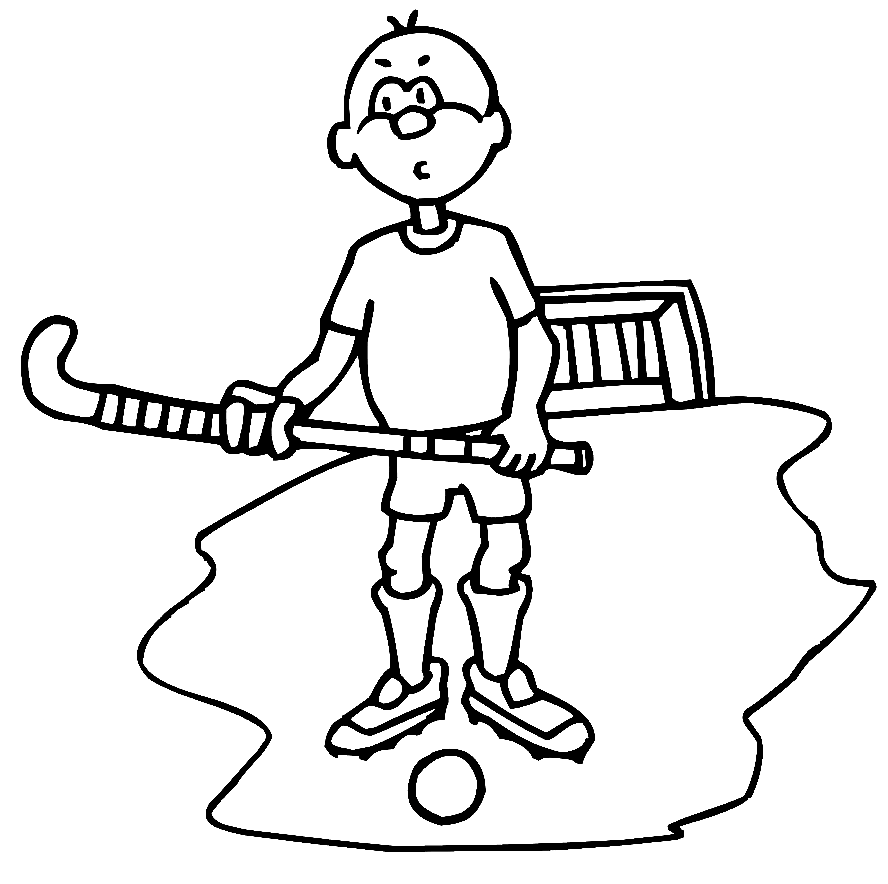 Field hockey coloring pages printable for free download