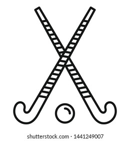 Hockey stick outline photos and images