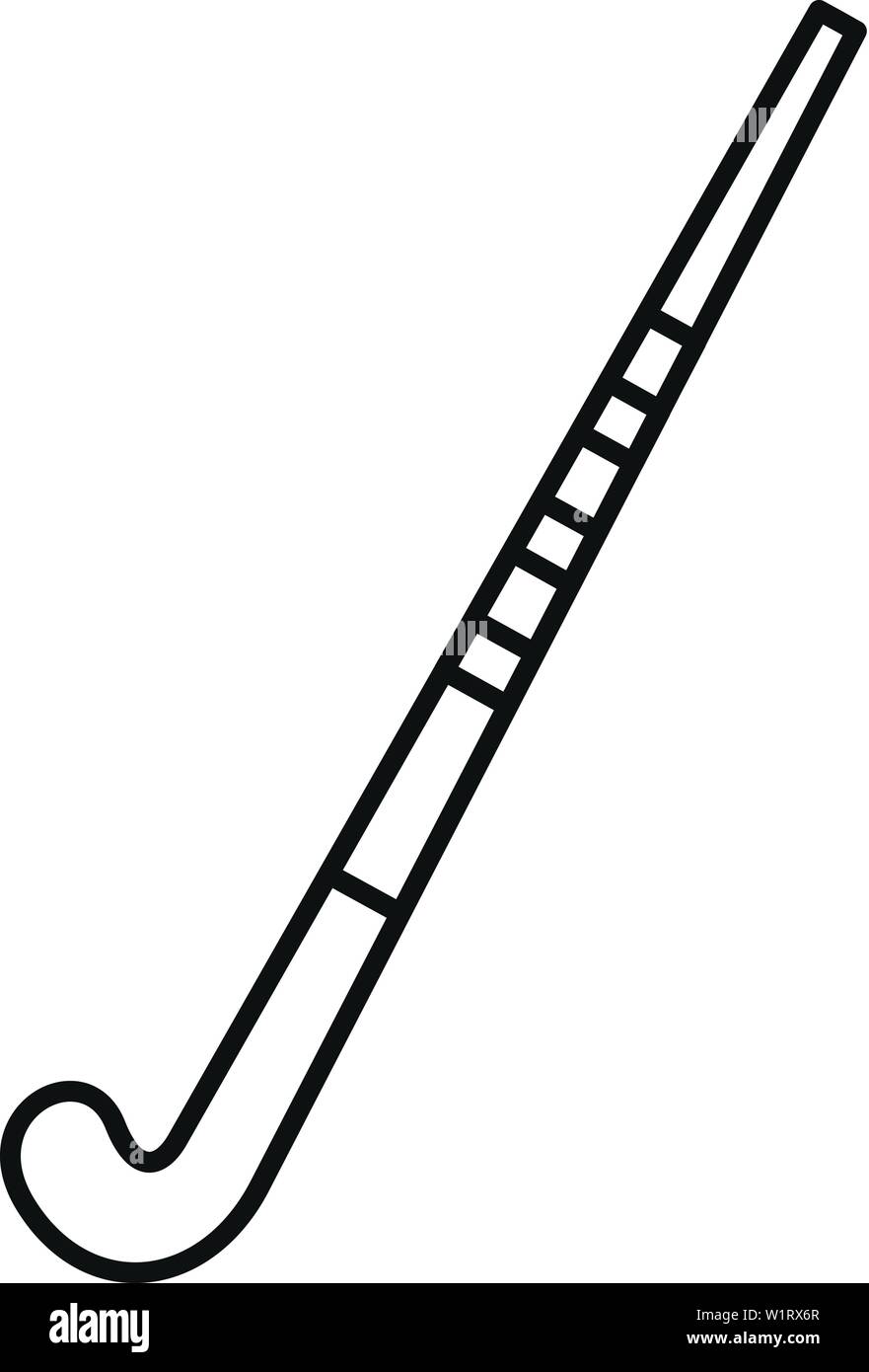 Field hockey stick black and white stock photos images