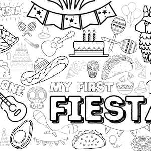 Fiesta coloring