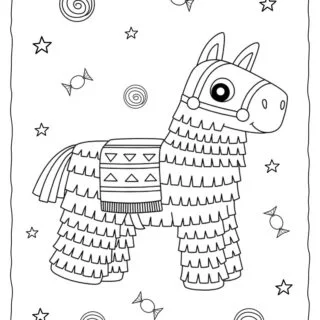 Printable cinco de mayo coloring pages for kids