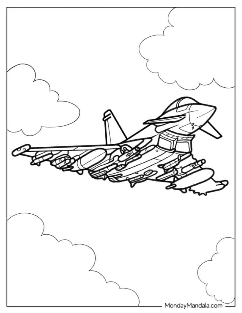 Jet coloring pages free pdf printables