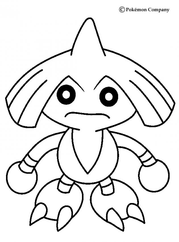 Hitmontop coloring pages