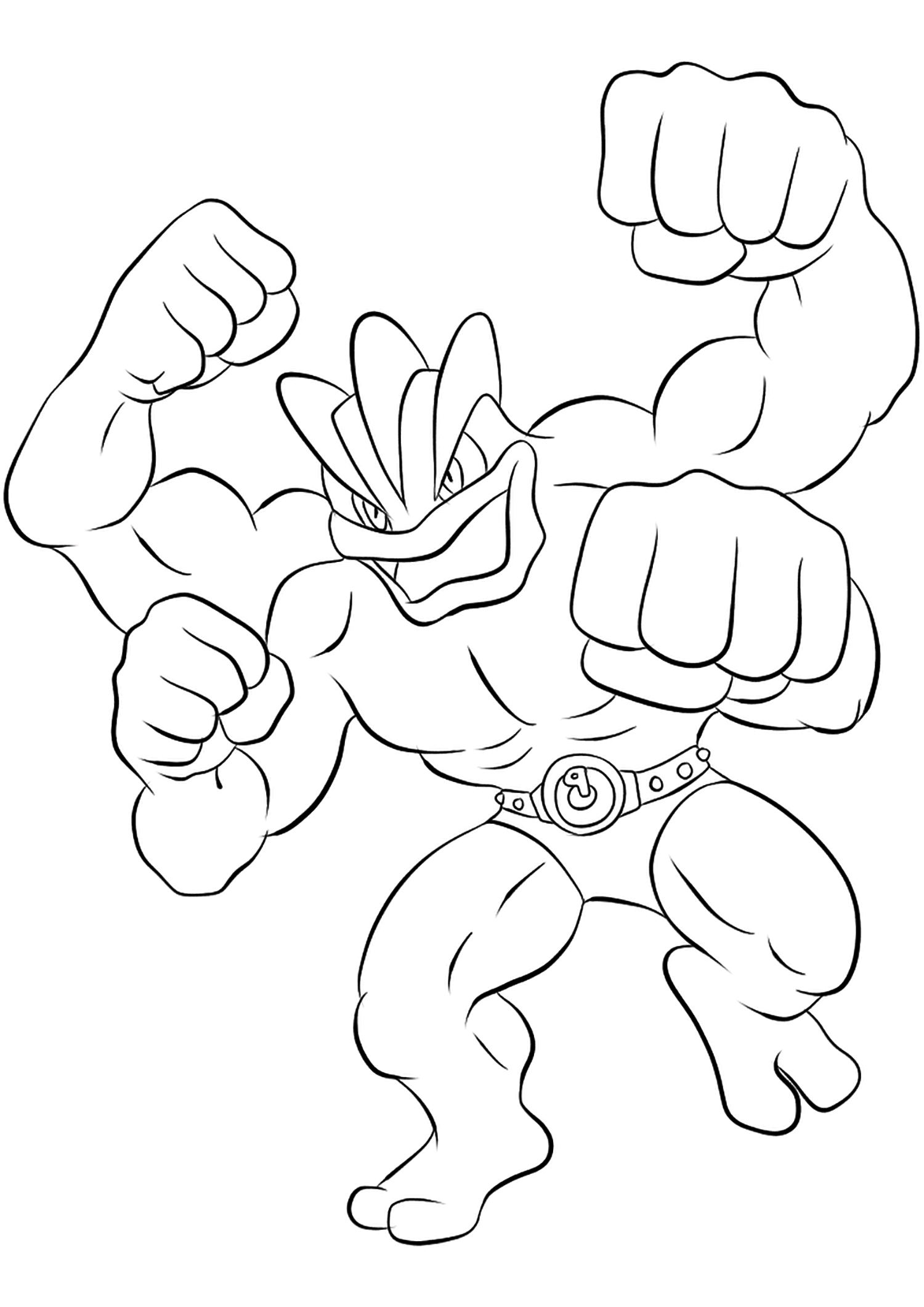 Machamp no pokemon generation i