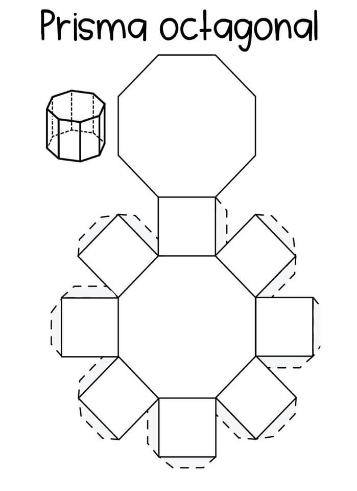 Fichas armar cuerpos geomãtricos