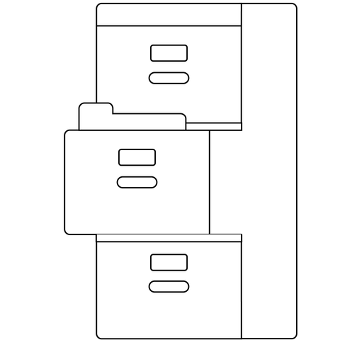 File cabinet emoji coloring page free printable coloring pages