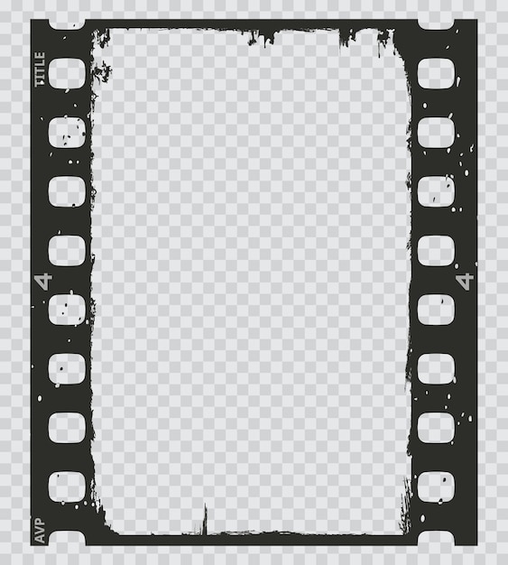 Free Vector  Vintage film strip frame reel background
