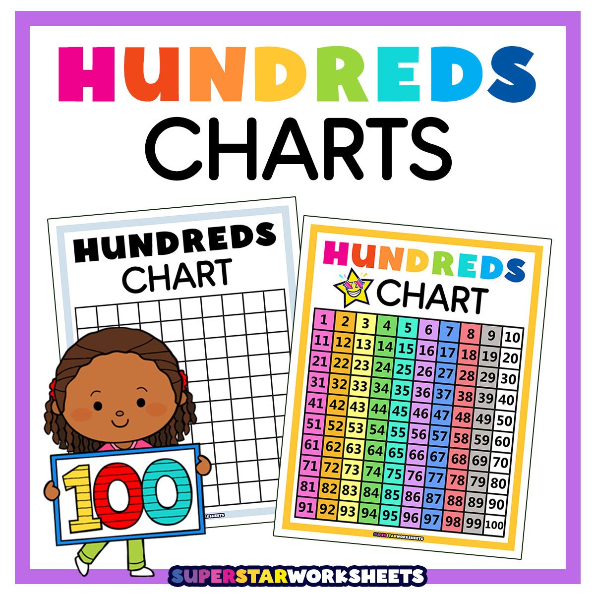 Hundreds chart printables