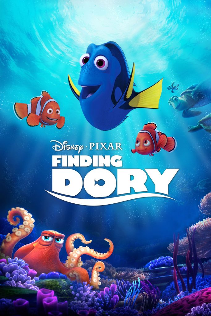 Printable finding dory coloring pages