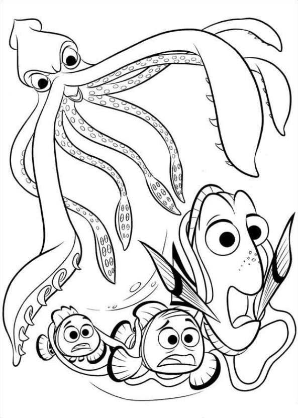 Finding dory coloring pages nemo coloring pages finding nemo coloring pages cartoon coloring pages