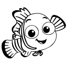 Finding nemo coloring pages