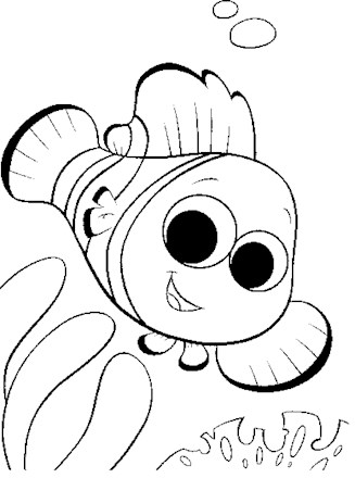 Finding nemo coloring page