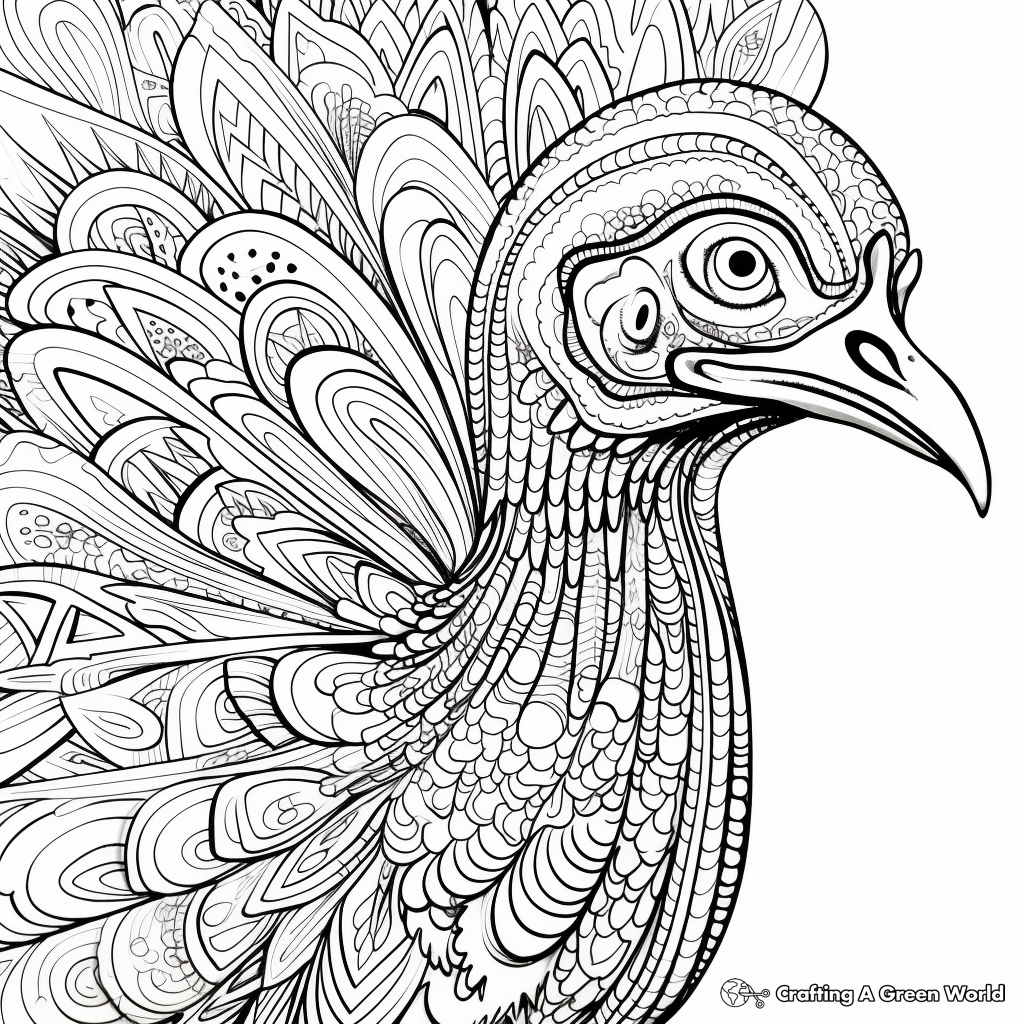 Turkey coloring pages