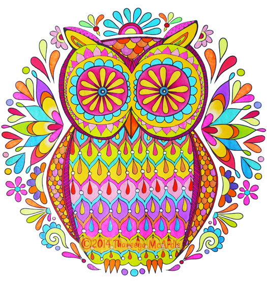 Free adult coloring pages â art is fun