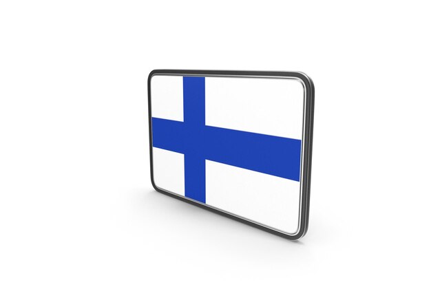 Page rovaniemi city finland flag with map images