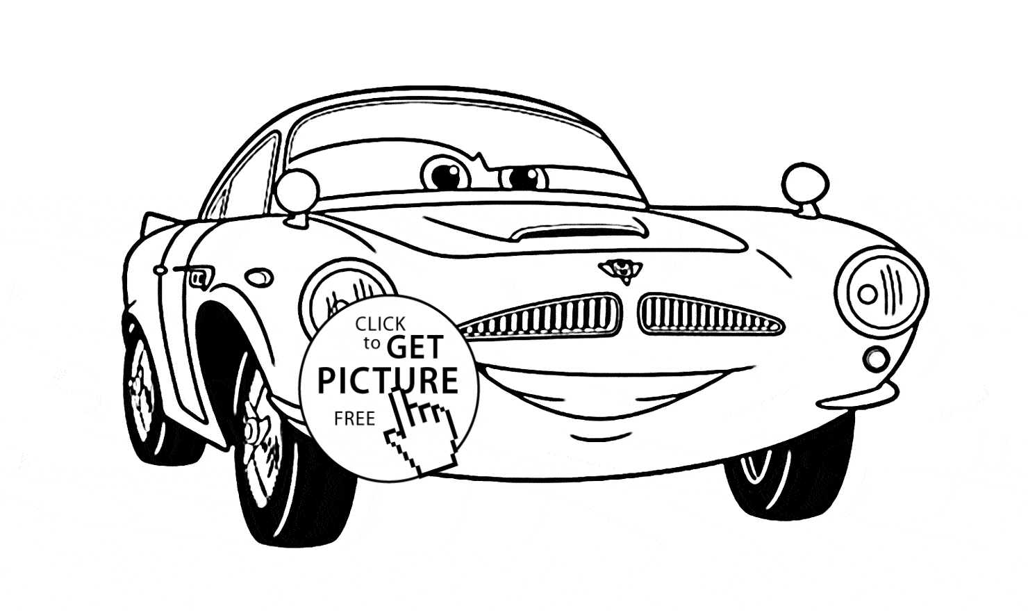 Pin en cars coloring pages