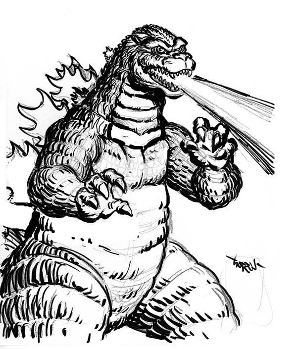 Godzilla godzilla fire breath coloring pages monster coloring pages dragon coloring page coloring pages