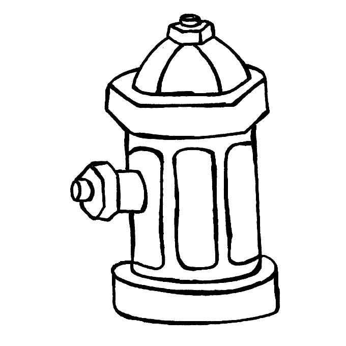 Fire hydrant drawing pic