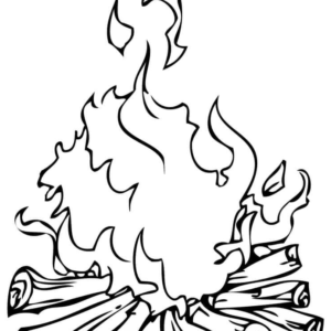 Fire coloring pages printable for free download