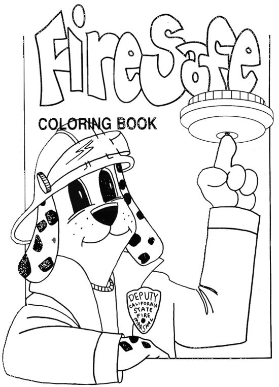 Printable coloring pages fire prevention coloring books dog coloring page coloring pages fire prevention