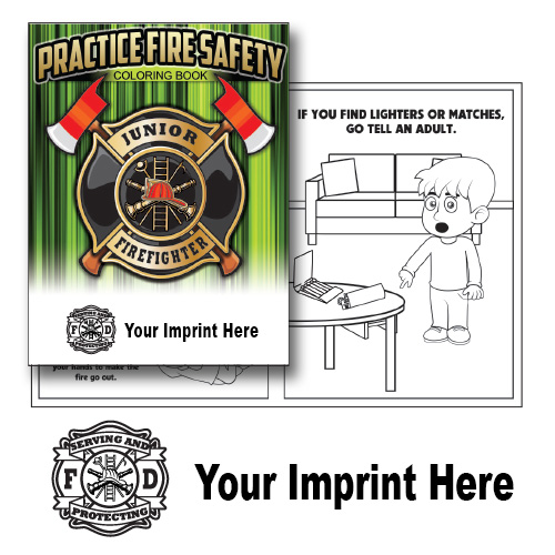 Imprinted practice fire safety cb