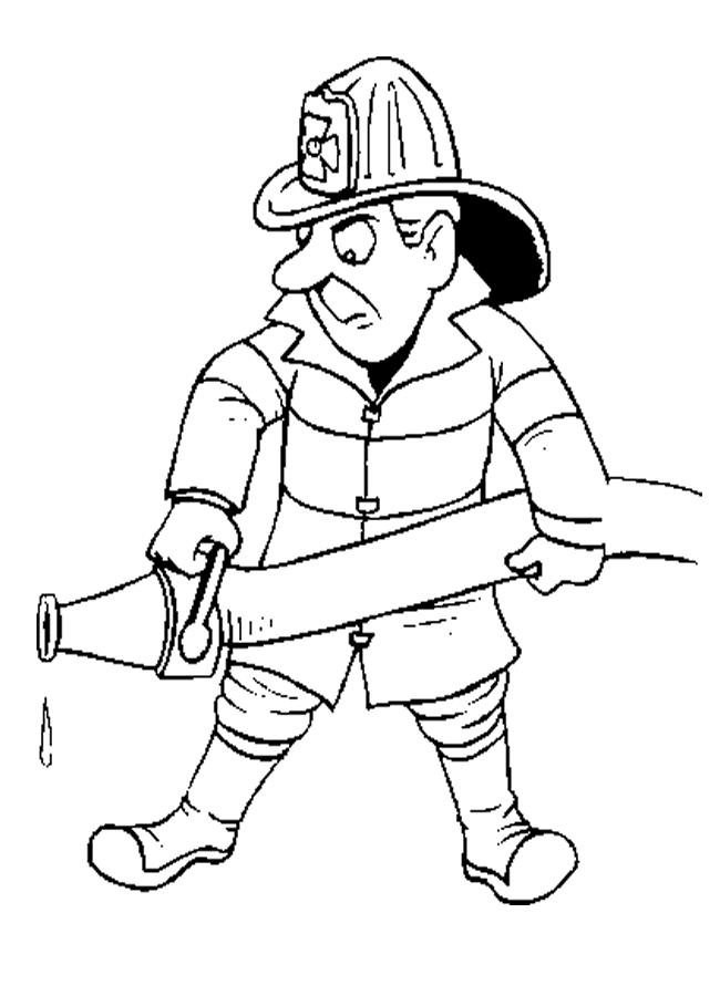 Free printable firefighter coloring pages for kids truck coloring pages munity helpers theme coloring pages
