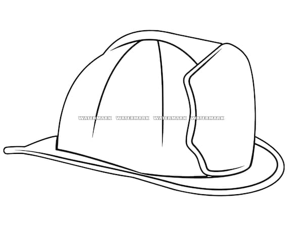 Firefighter hat svg firefighter hat dxf firefighter hat png firefighter hat clipart firefighter hat silhouette firefighter hat cut file