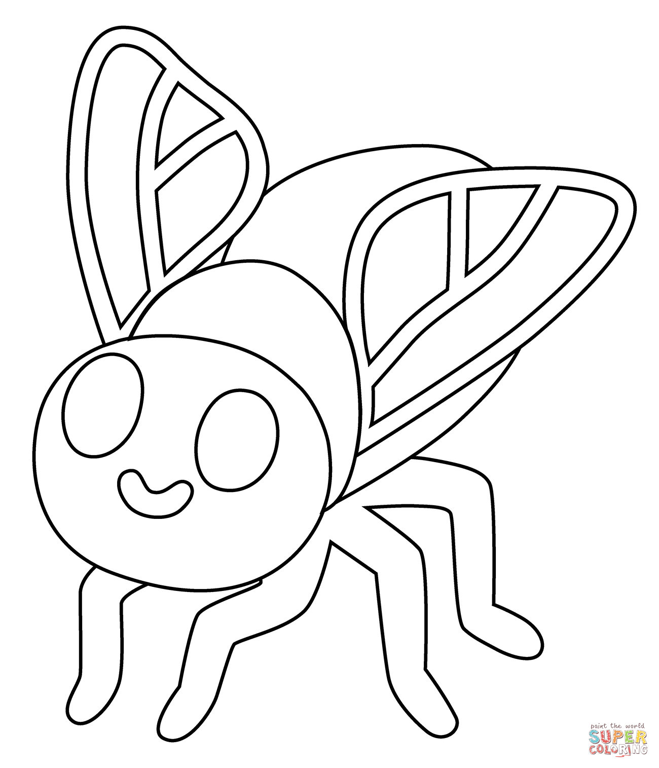 Fly emoji coloring page free printable coloring pages