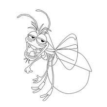 Ray the lovesick cajun firefly coloring pages