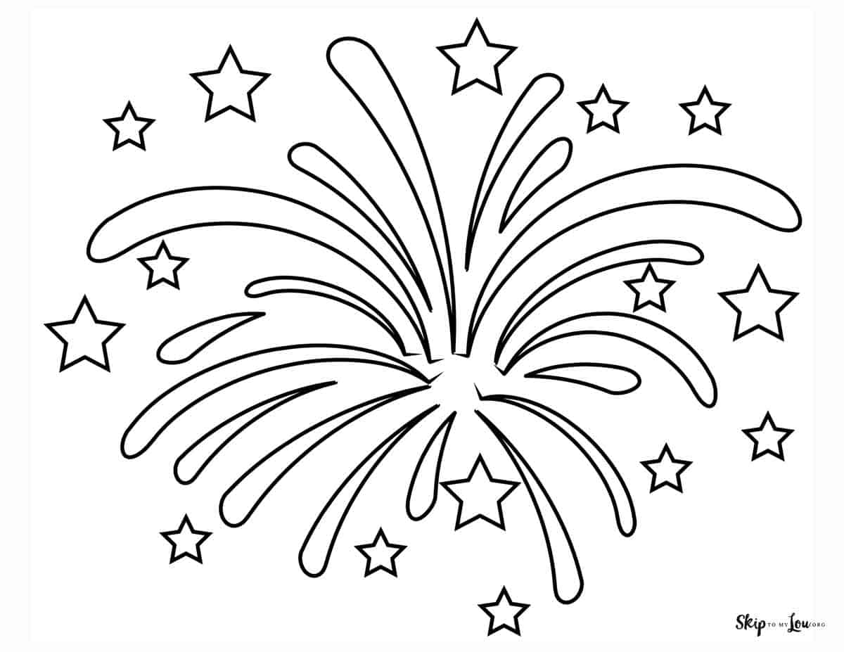 Free printable fourth of july coloring pages skip to my lou