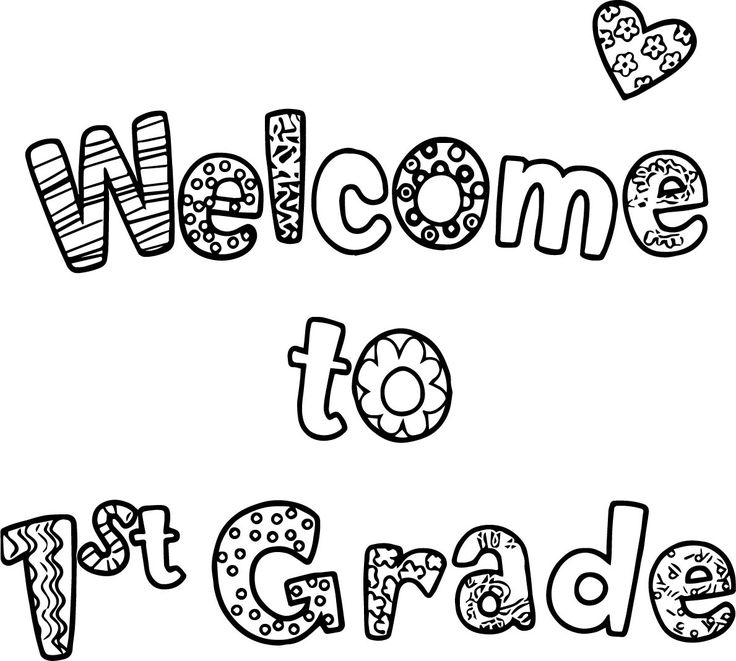 Printable first day of school coloring pages pdf