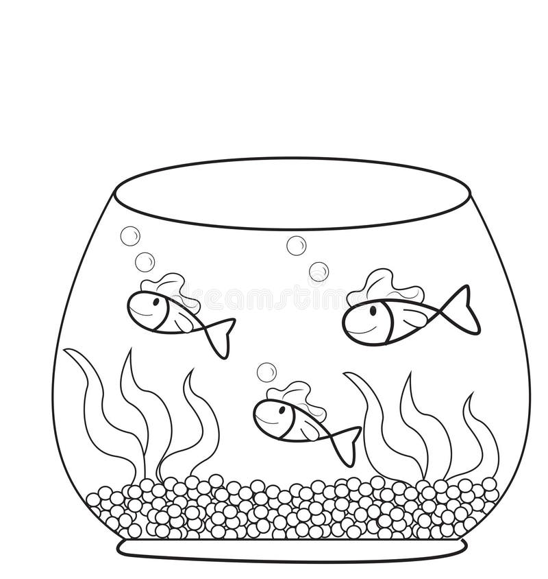 Isolated fish bowl child stock illustrations â isolated fish bowl child stock illustrations vectors clipart