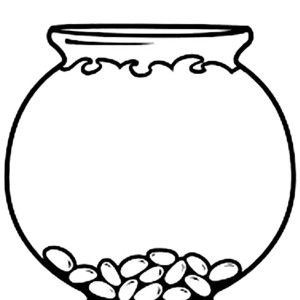 Empty fish bowl coloring page coloring pages templates printable free colouring pages