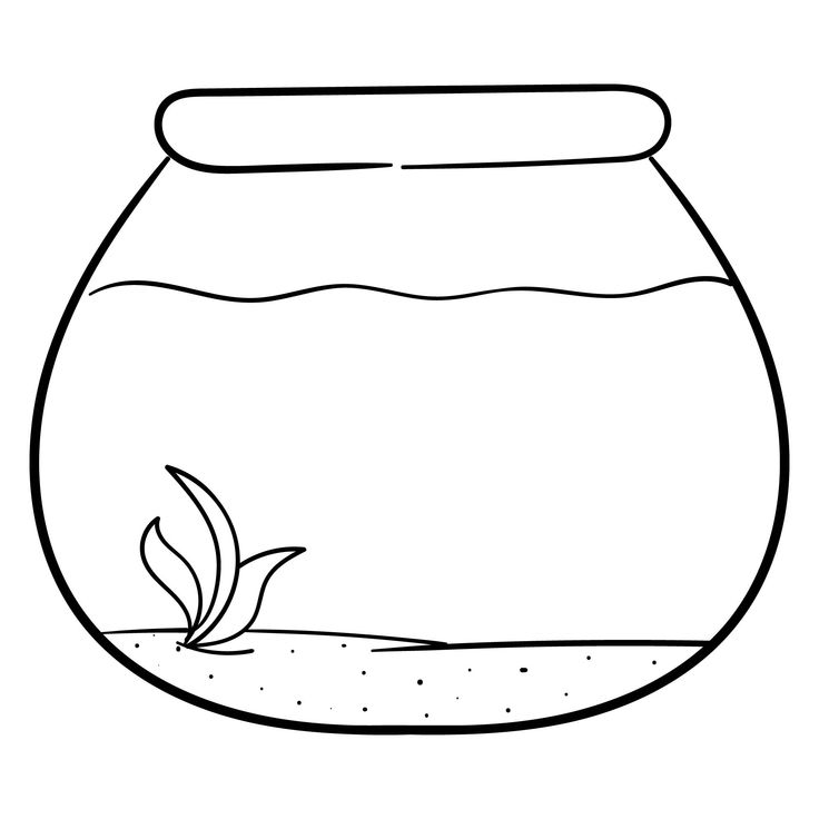 Best fish bowl template printable pdf for free at printablee fish printables fish bowl fish template