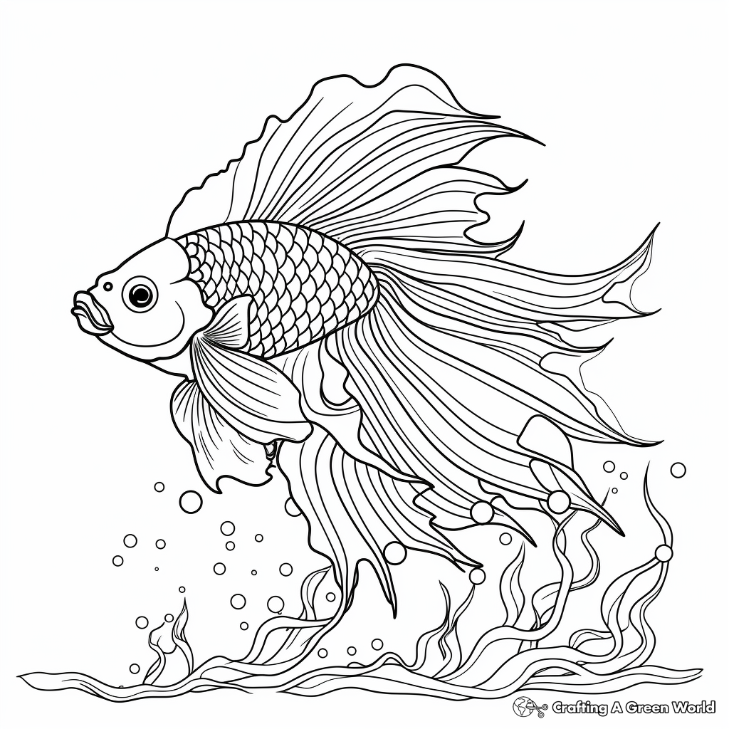 Fabulous Fish Coloring Pages for Kids and Adults