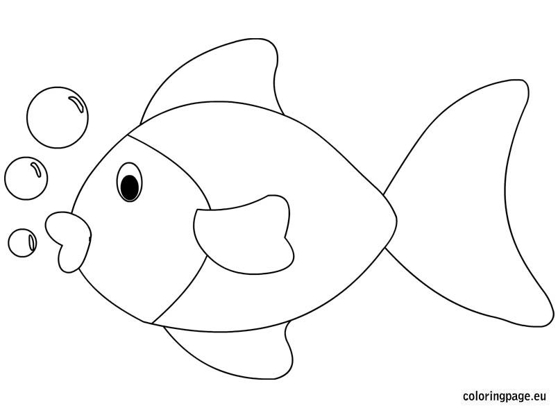 Fish coloring sheet fish coloring page rainbow fish coloring sheets