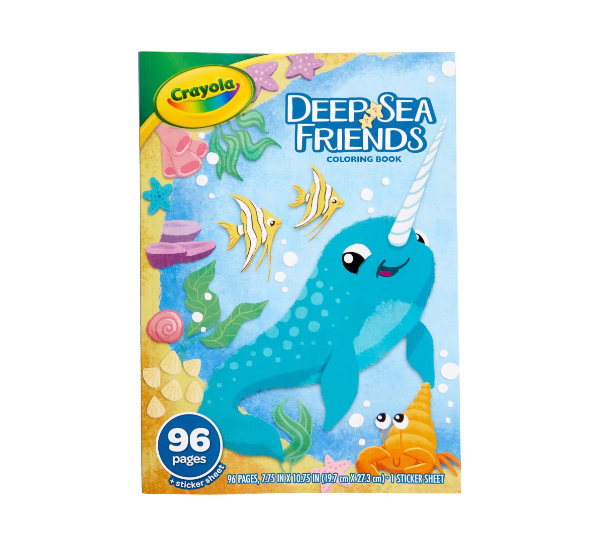 Deep sea friends coloring book coloring pages