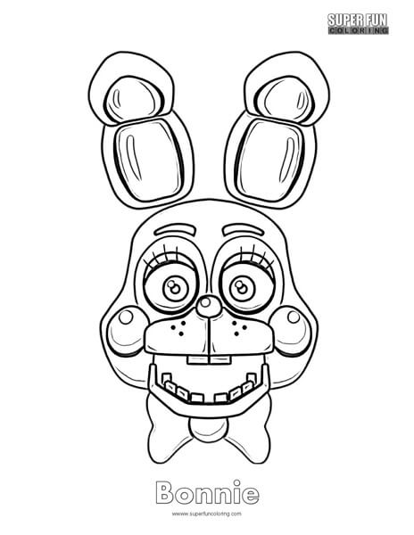 Bonnie coloring sheet