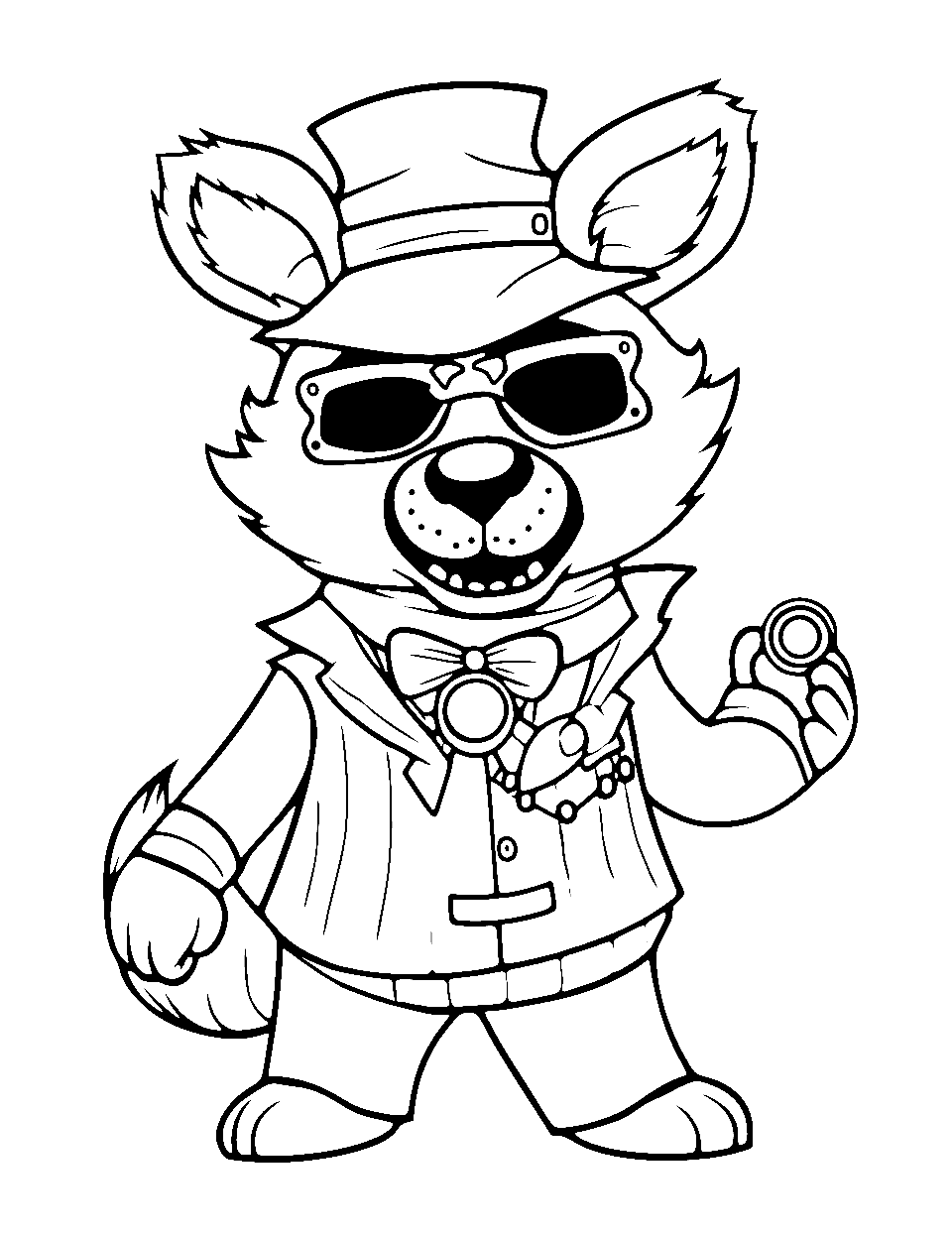 Five nights at freddys coloring pages free printables